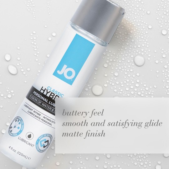 CLASSIC HYBRID - WATERBASED AND SILICONEBASED LUBRICANT - 4 FL OZ / 120 ML