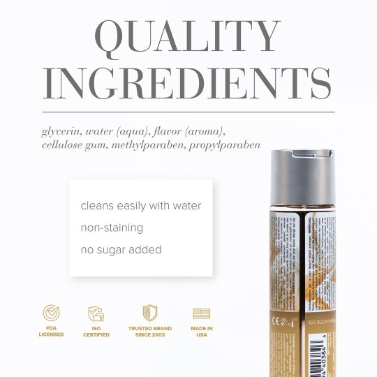 H2O - VANILLA CREAM - WATERBASED LUBRICANT - 4 FL OZ / 120 ML