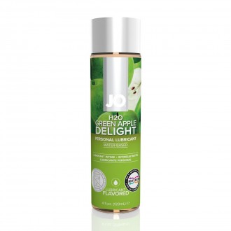 H2O - GREEN APPLE DELIGHT - WATERBASED LUBRICANT - 4 FL OZ / 120 ML