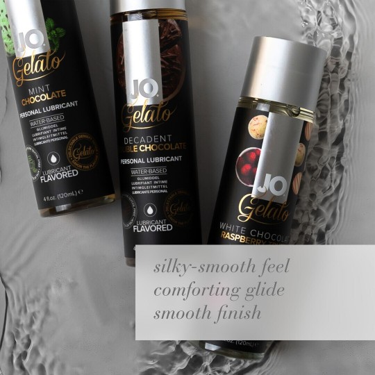 GELATO - DECADENT DOUBLE CHOCOLATE - WATERBASED LUBRICANT - 4 FL OZ / 120 ML