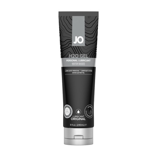 H2O GEL - ORIGINAL - WATERBASED LUBRICANT - 8 FL OZ / 240 ML