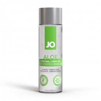 ALOE - WATERBASED AND ORGANIC ALOE LUBRICANT - 8 FL OZ / 240 ML