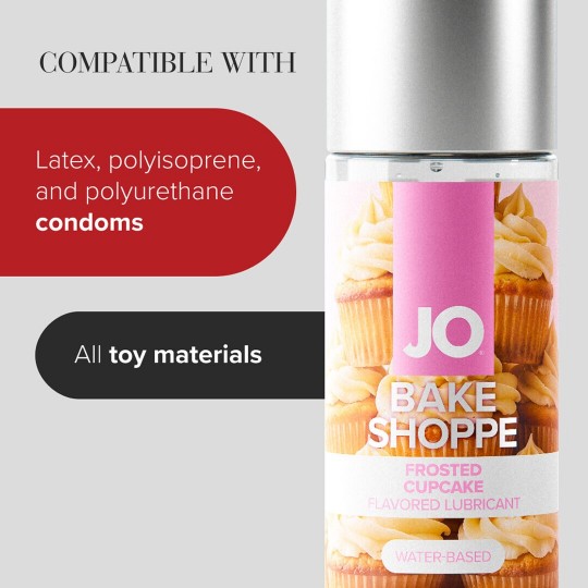 BAKE SHOPPE - FROSTED CUPCAKE - WATERBASED LUBRICANT - 2 FL OZ / 60 ML