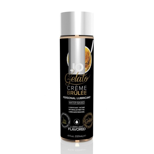 GELATO - CREME BRULEE - WATERBASED LUBRICANT - 4 FL OZ / 120 ML