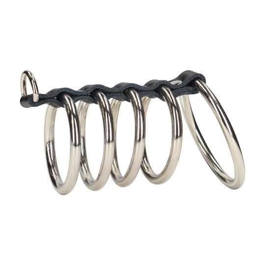 5 RINGS CHASTITY - SILVER