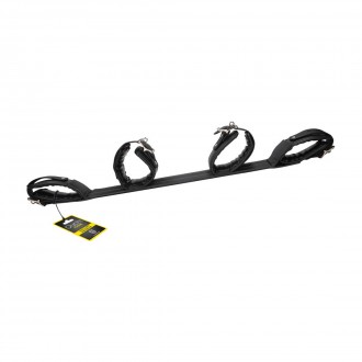 ANKLE AND WRIST SPREADER BAR - BLACK