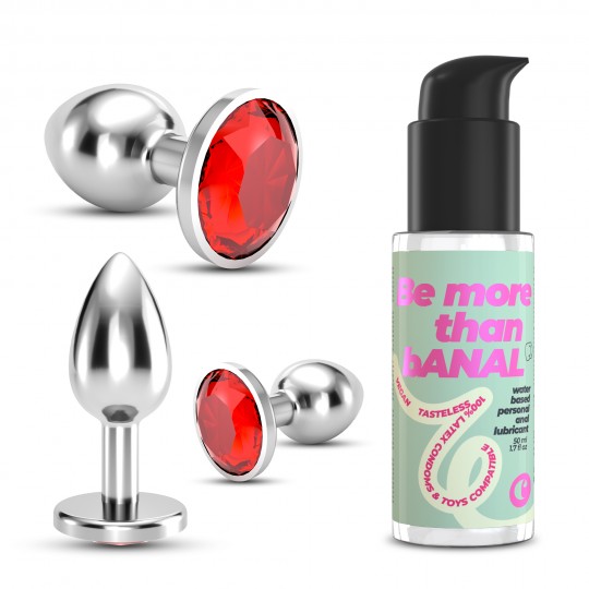 BIJOU ANAL WET TRAIN TRIO CRUSHIOUS VERMELHO