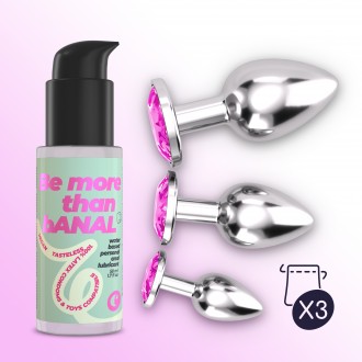 CRUSHIOUS BIJOU ANAL WET TRAIN TRIO PINK