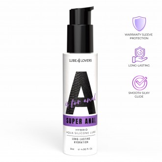 LUBRIFICANTE ANALE A IS FOR SUPER ANAL 120ML