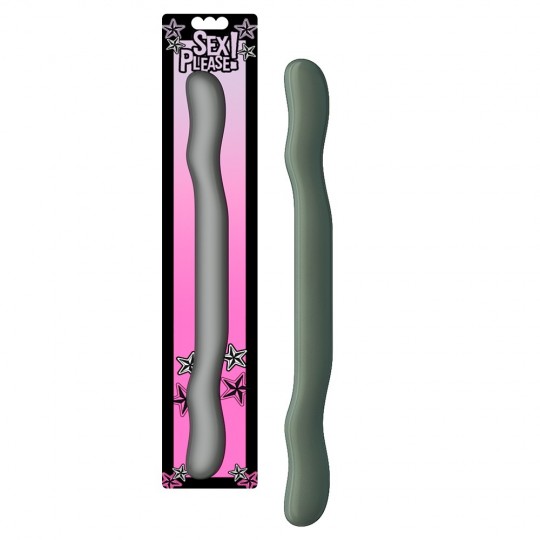 DOPPIO DILDO SESSO PER FAVORE! 18 &quot; grigio