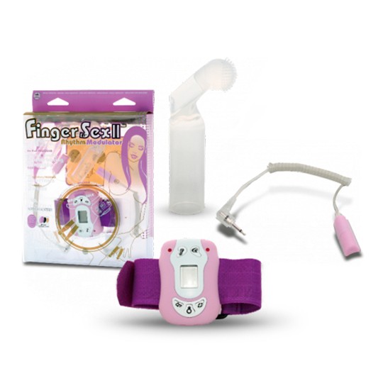 KIT ESTIMULADOR DIGITAL VIBRATORIO FINGER SEX II