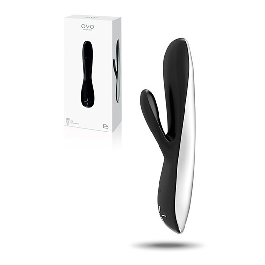 Vibratore ricaricabile E5 uovo nero