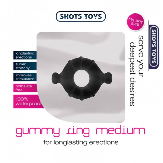 ANELLO PER PENE GUMMY ANELLO MEDIO