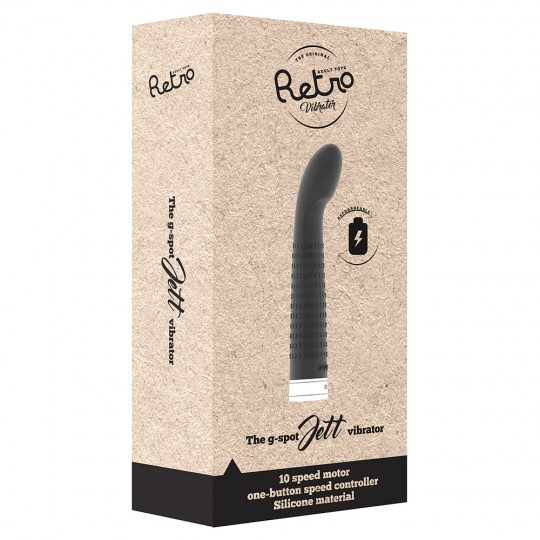 DILDO IRRIGAZIONE RETRÒ JETT NERO