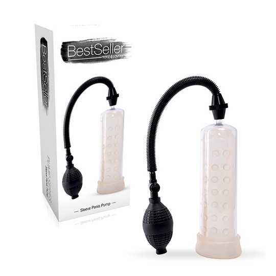 POMPA DEL PENE BESTSELLER MANICA POMPA DEL PENE BIANCO