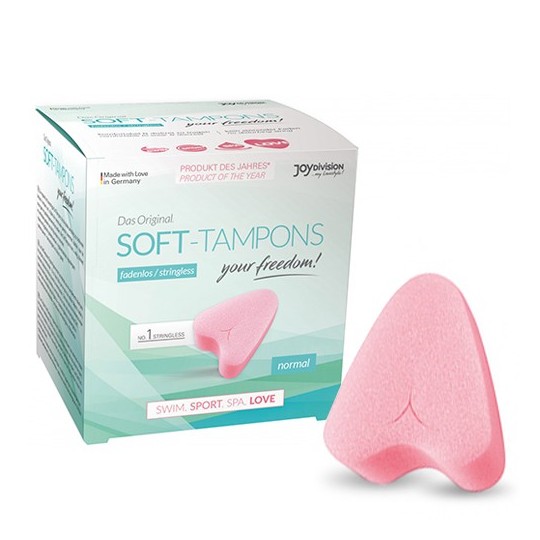 PACKAGE WITH 3 TAMPONS SOFT-TAMPONS NORMAL