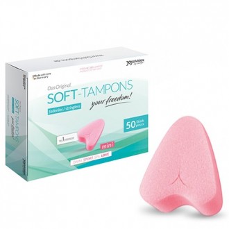 CAJA CON 50 TAMPONES SOFT-TAMPONS MINI