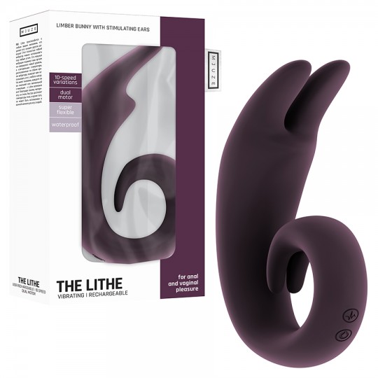 VIBRATORE RICARICABILE IL FLESSIBILE VIOLA