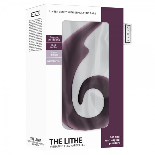 VIBRATORE RICARICABILE IL FLESSIBILE VIOLA