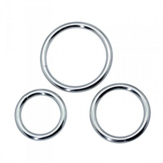 TIMELESS METAL COCK RINGS SET