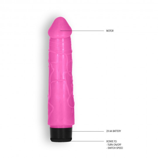 DILDO REALISTICO 8 &quot; SPESSORE VIBE GC ROSA