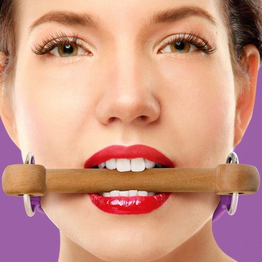 VIOLA BRIGLIA DI LEGNO GAG