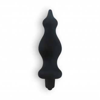 ADRIEN LASTIC AMUSE BULLET VIBRATING ANAL PLUG BLACK