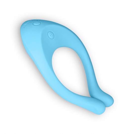 PARTNER MULTIFUN 1 VIBRATORE CON IL CARICATORE USB BLU