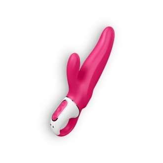 VIBRATORE DEL CONIGLIO DI MISTER CON IL CARICATORE DEL USB SATISFYER VIBES