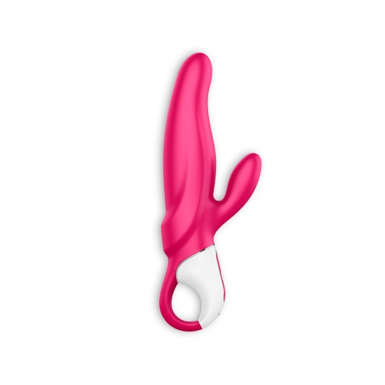 VIBRATORE DEL CONIGLIO DI MISTER CON IL CARICATORE DEL USB SATISFYER VIBES