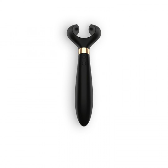 PARTNER MULTIFUN 3 VIBRATORE CON CARICATORE USB NERO