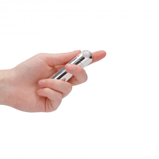 BALA VIBRADORA RECARGABLE PLATEADA BE GOOD TONIGHT