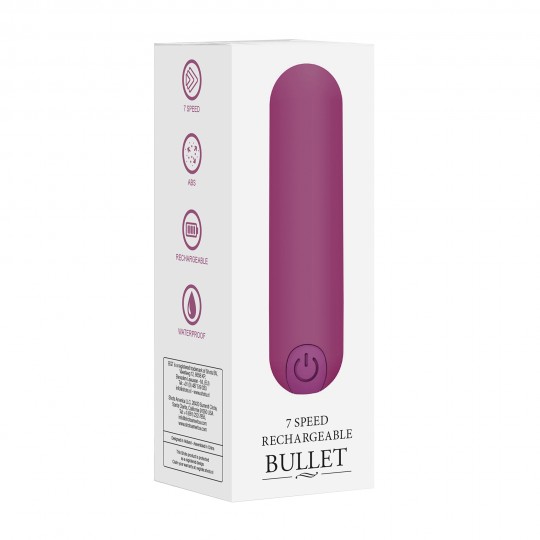 BE GOOD TONIGHT RECHARGEABLE VIBRATING BULLET PURPLE