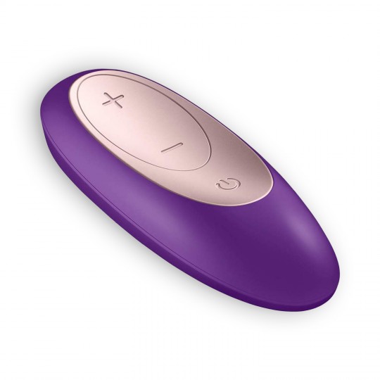 PARTNER PLUS REMOTE COUPLES VIBRATOR WITH REMOTE AND USB CHARGER