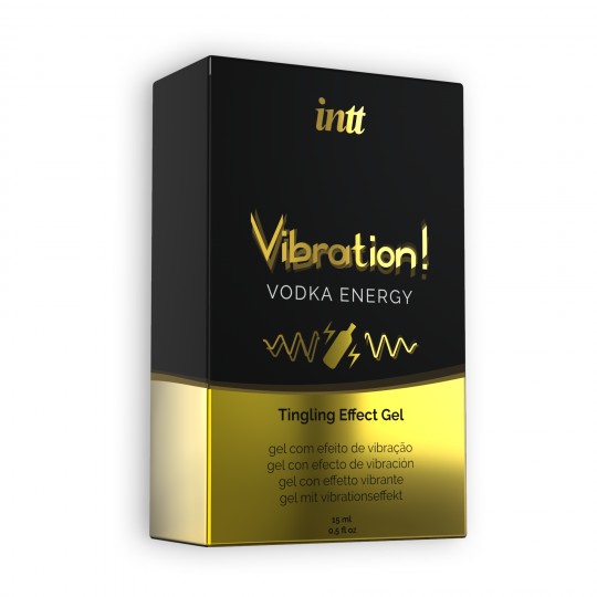 GEL CON VIBRAZIONE VIBRAZIONE VODKA INTT 15 ML