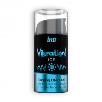 GEL CON VIBRACIÓN VIBRATION ICE INTT 15 ML