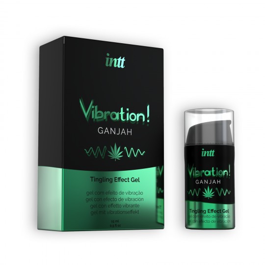 GEL COM VIBRAÇÃO VIBRATION GANJAH INTT 15 ML