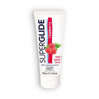 COMMESTIBILE LUBRIFICANTE CALDO CONFRONTARE SUPERGLIDE LAMPONE 75 ML