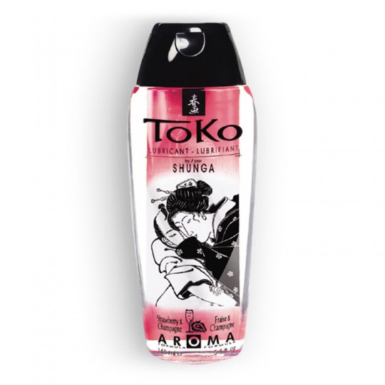 LUBRIFICANTE TOKO CHAMPAGNE E FRAGOLA 165ML