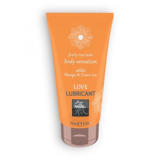 KISSABLE LUBRIFICANTE AMORE FRUTTATO TÈ CON SAPORE DI TÈ VERDE E SHIATSU MANGO 75 ML