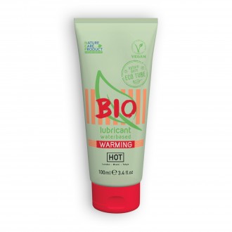 LUBRIFICANTE COM EFEITO CALOR WARMING HOT BIO 100ML