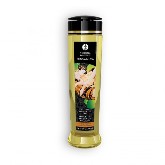 SHUNGA ORGANICA MANDORLE DOLCI KISSABLE OLIO DA MASSAGGIO 240 ML
