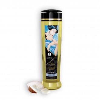 SHUNGA MASSAGE OIL ADORABLE COCONUT THRILLS 240ML