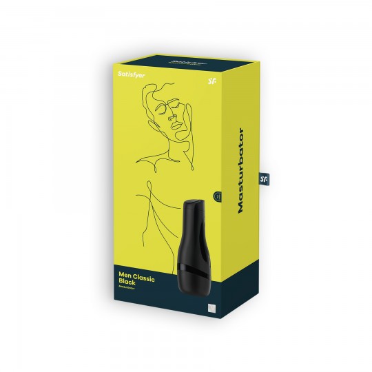 MASTURBATORE SATISFYER UOMO CLASSICO NERO