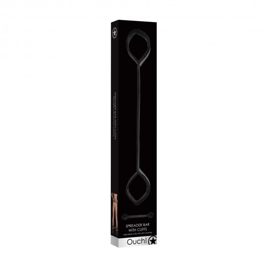BARRA DIVARICATORE CON MANETTE Ahi! SPREADER BAR CON POLSINI NERI