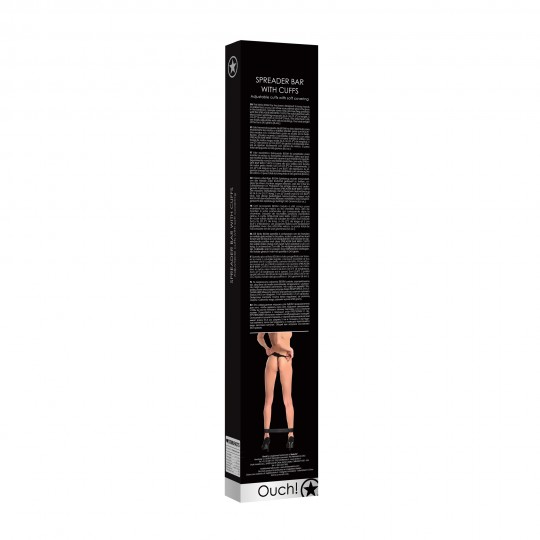 BARRA DIVARICATORE CON MANETTE Ahi! SPREADER BAR CON POLSINI NERI