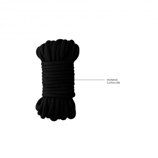 BONDAGE CORDA 10 METRI Ahi! NERO