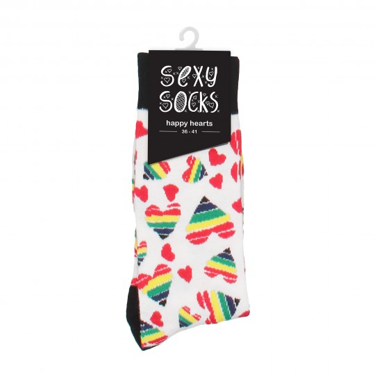 SHOTS HAPPY HEARTS SOCKS