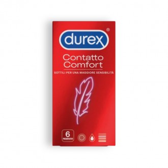 CONTATTO COMFORT DUREX CONDOMS 6 UNITS