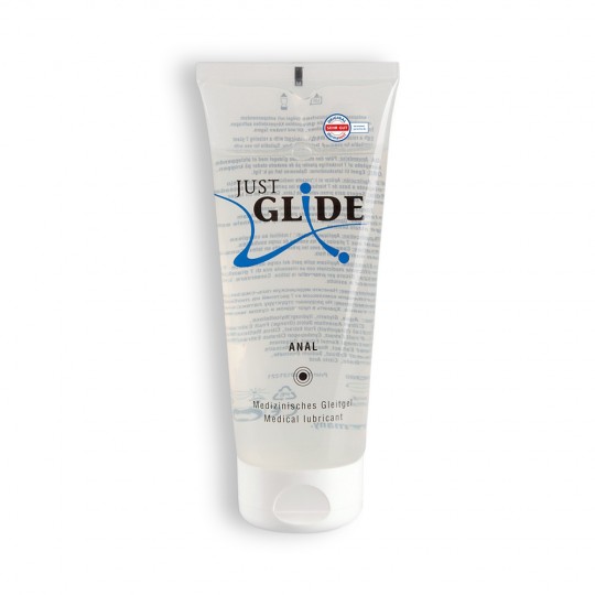 JUST GLIDE ANALE LUBRIFICANTE A BASE D&#039;ACQUA 200 ML